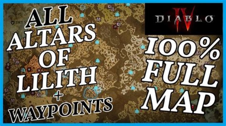 Discovering The Mysteries Of The Altar Of Lilith Map