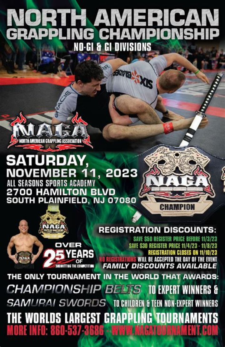 Discovering The North American Grappling Association: A Journey Through Submission Wrestling
