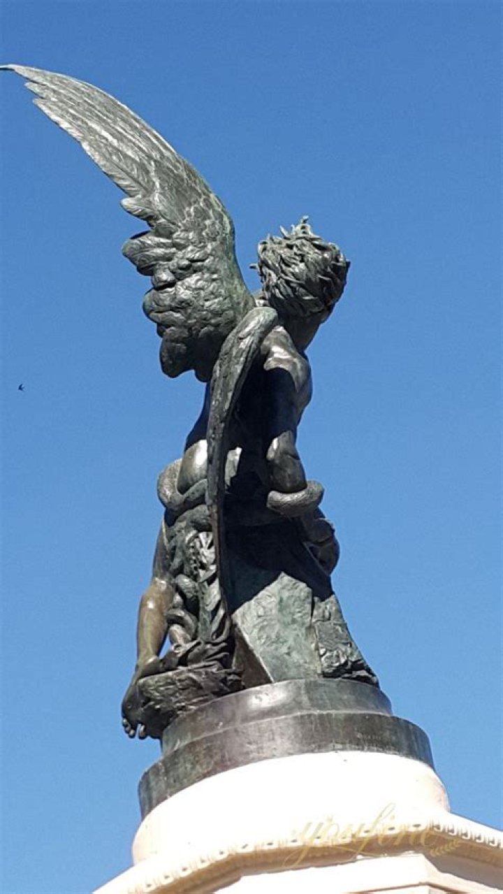 Exploring The Enigma Of The Fallen Angel Statue In Russia