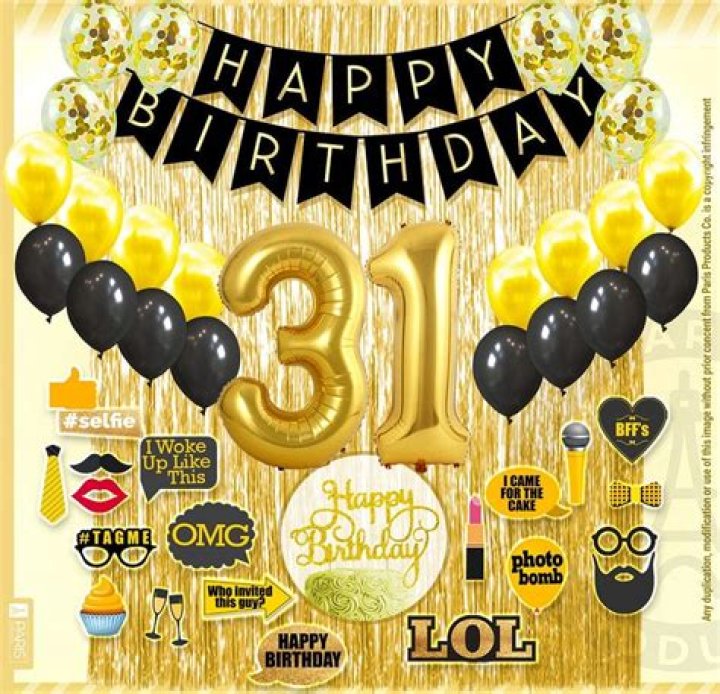 Unforgettable 31st Birthday Themes For Her