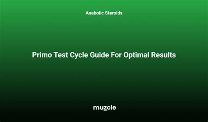 Unlocking The Potential Of The Test Primo Anavar Cycle