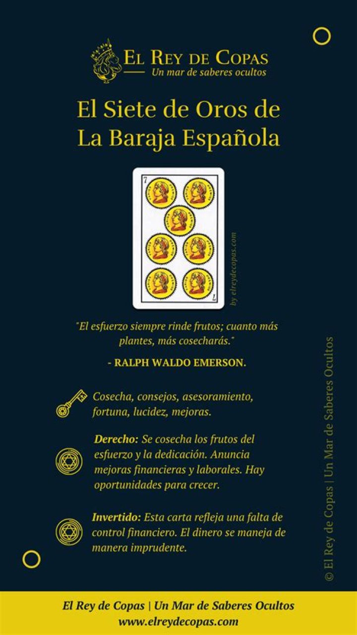 Unveiling The Mystique Of The 6 De Oros Baraja Española
